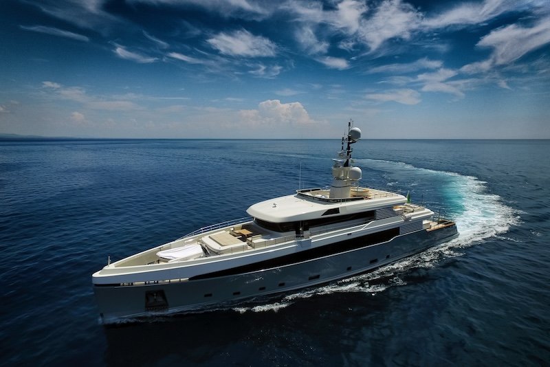 luxury 48m Superyacht for 10 guests for charter Tuscany, Italy 