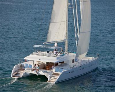 Lagoon 620 catamaran for charter rent in Greece